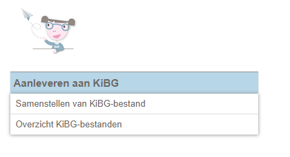 Aanleveren aan KiBG