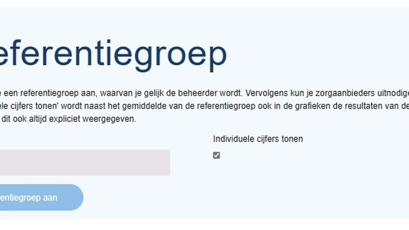 Uitbreiding referentiegroepen SAM Zorgeffect
